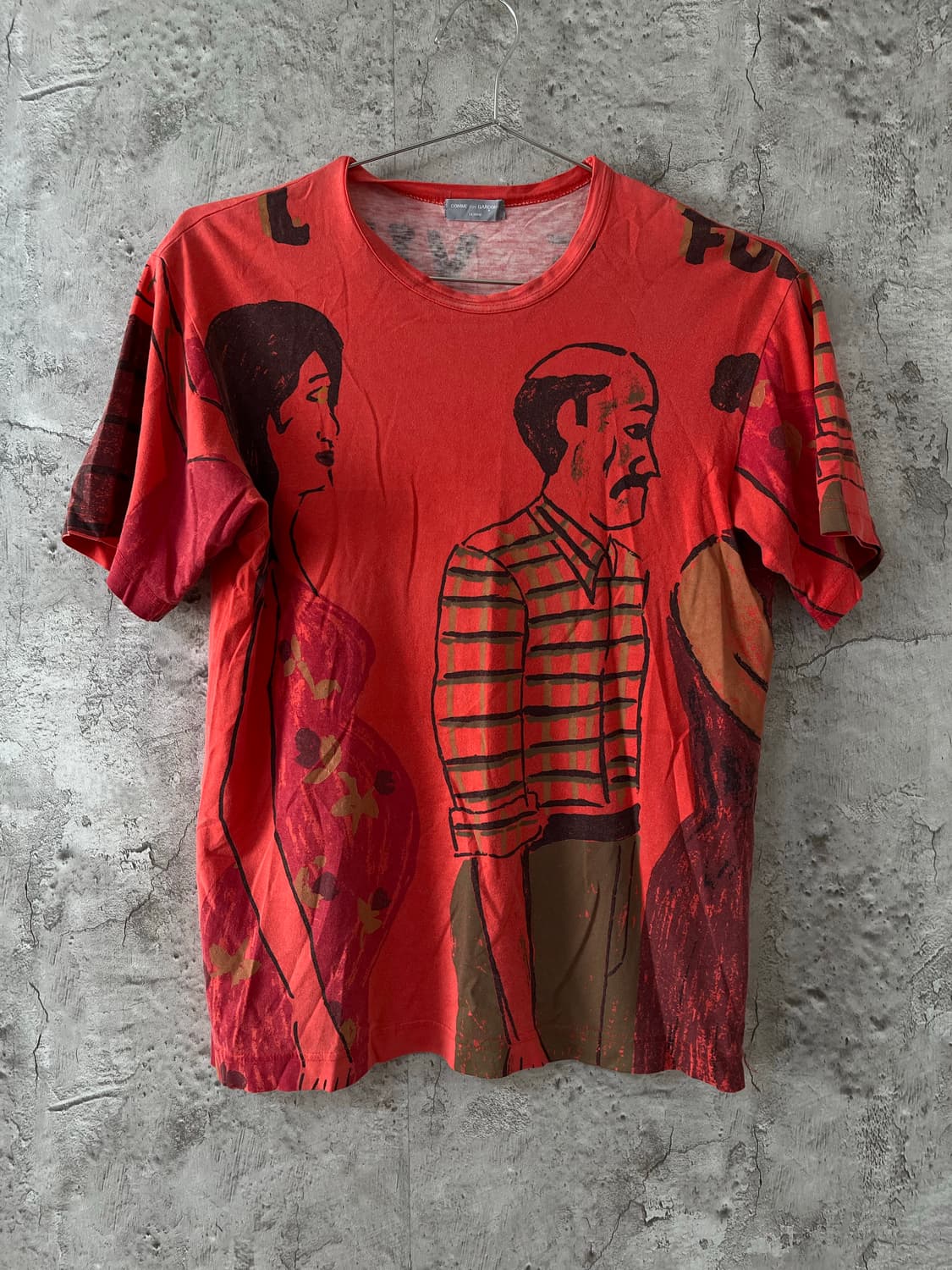 꼼데가르송 옴므 2002AW 쿠바 반팔 티셔츠 상품이미지2