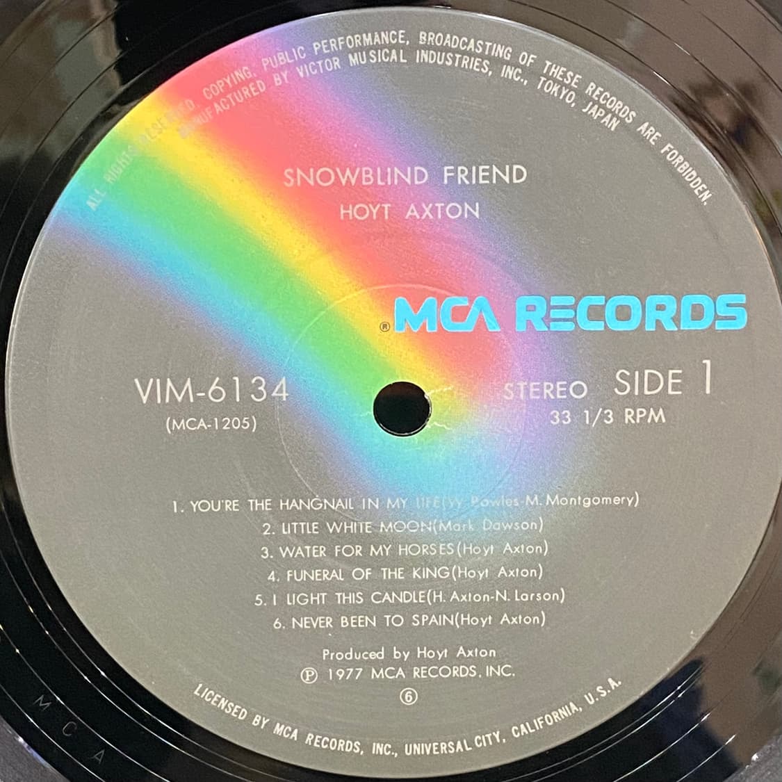 (LP) Hoyt Axton- Snowblind Friend 상품이미지4