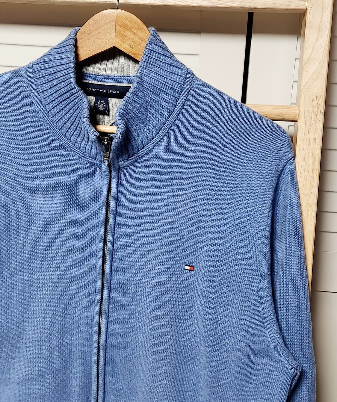 XL 타미힐피거 니트 집업 자켓 상품이미지6