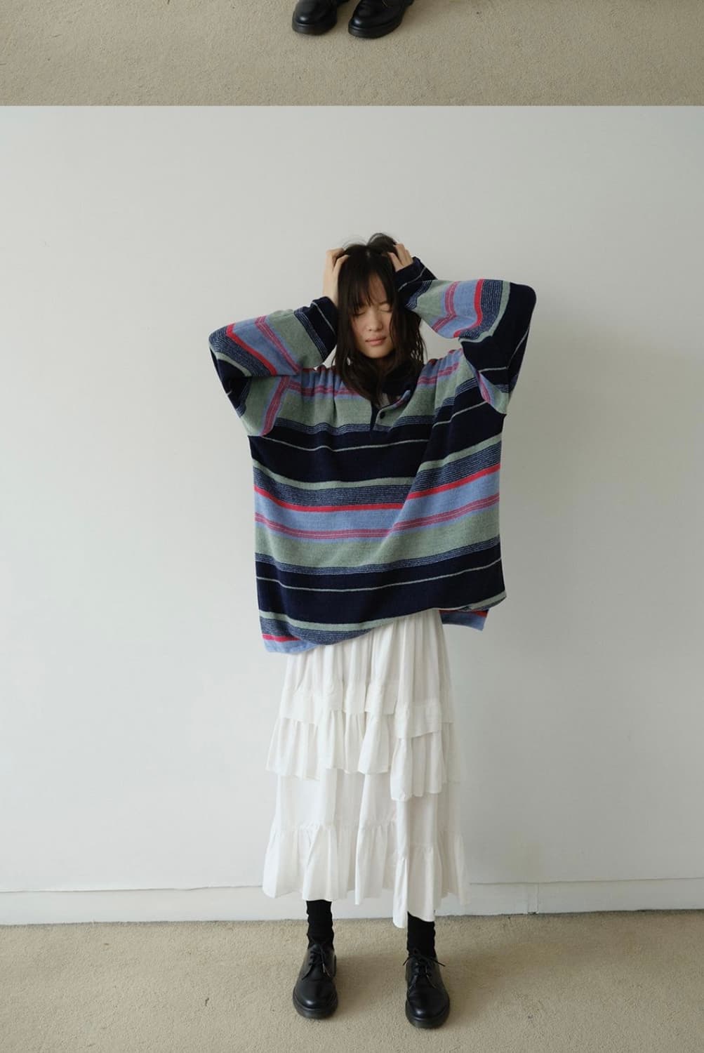 아유서울 러플미디스커트 Ruffled midi skirt 상품이미지2