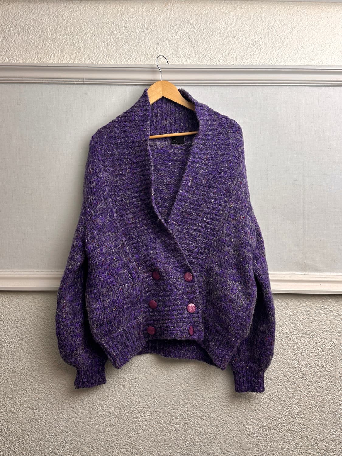 Maria Pia 더블 브레스티드 보카시 카디건 상품이미지8