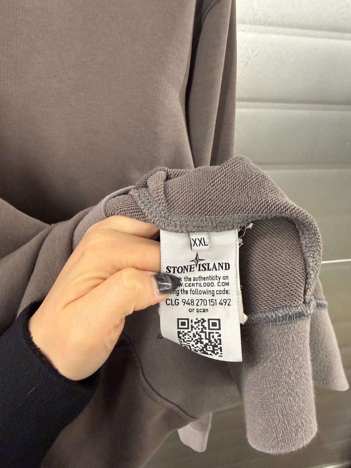 STONE ISLAND 스톤 아일랜드 롱슬리브 맨투맨 XXL 상품이미지4