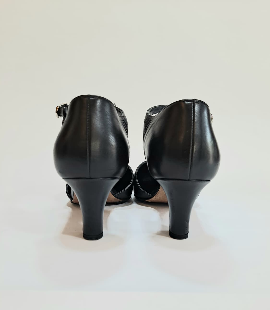 [CHANEL] 샤넬 로고힐 37.5C 상품이미지5