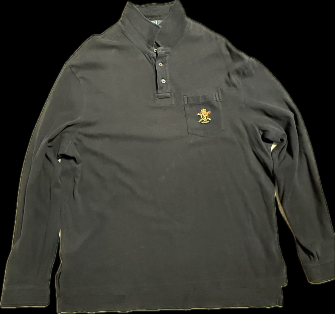 폴로 랄프로렌 크레스트 자수 카라 롱슬리브 상품이미지1