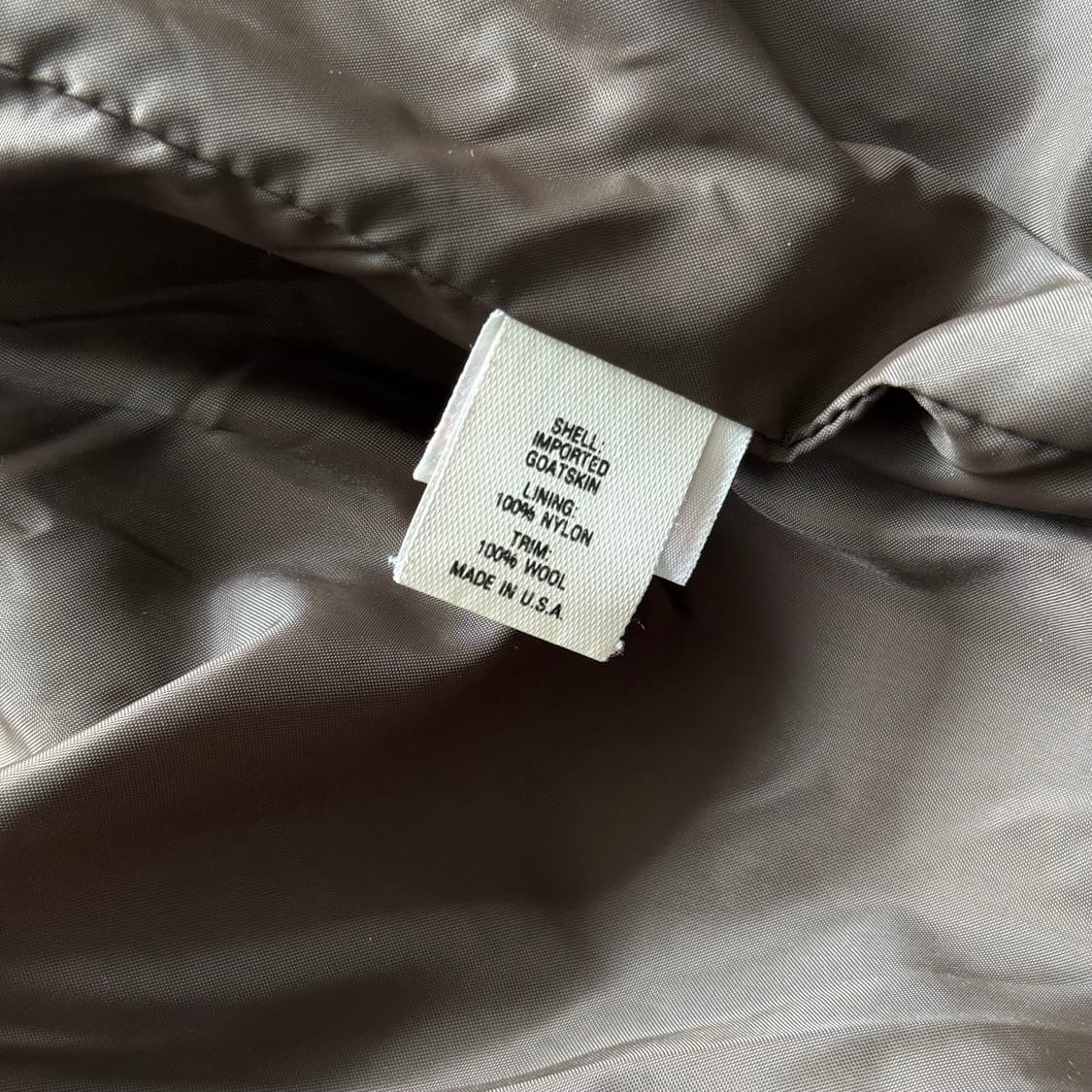 80s L.L.Bean 엘엘빈 A-2 레더 자켓 상품이미지8