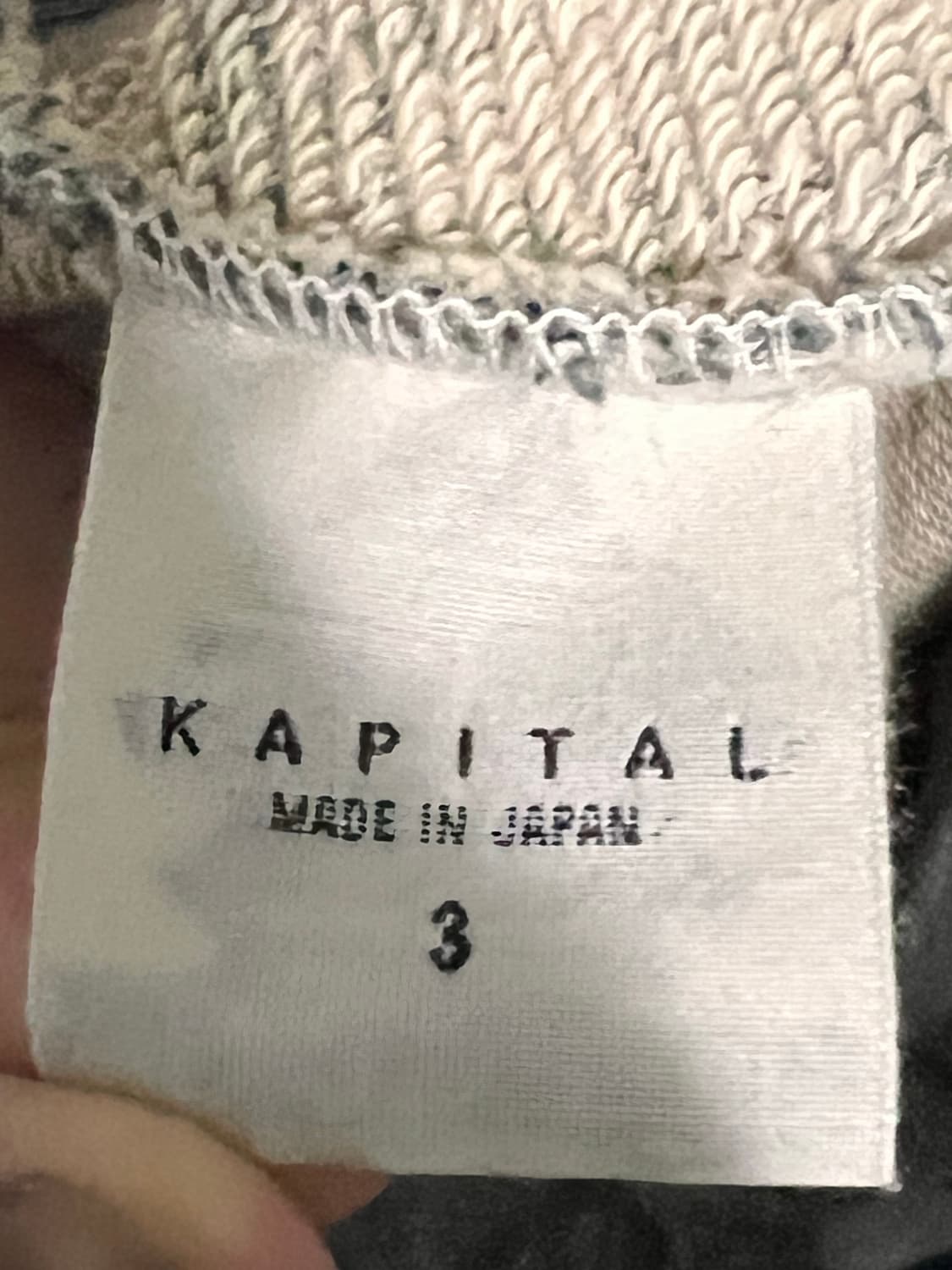 kapital 본 스웻셔츠 3사이즈 상품이미지5