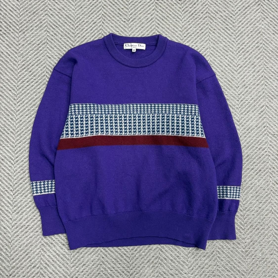 크리스찬 디올 패턴 울 니트 v1665 상품이미지1