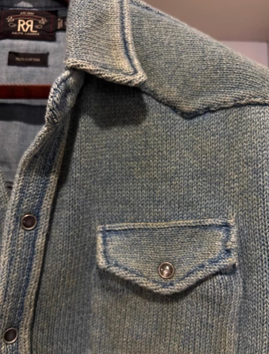 rrl 빈티지 웨스턴셔츠 L 상품이미지3