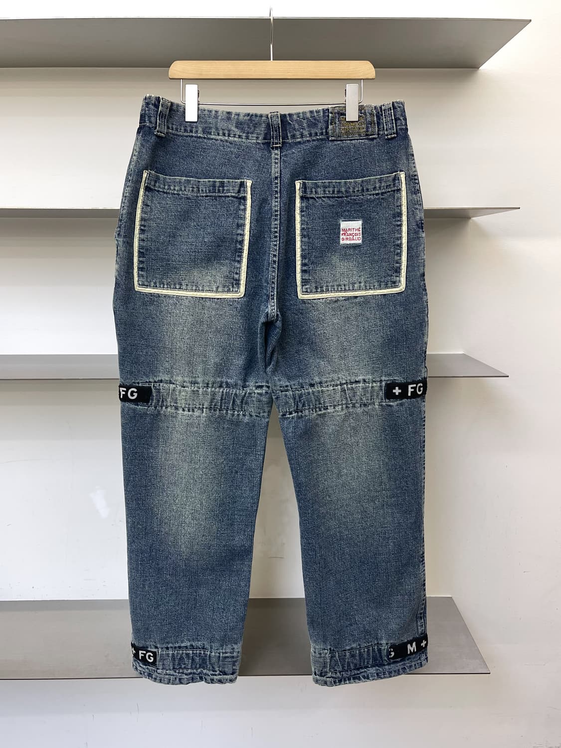 마리떼프랑소와저버 90s 아카이브 테이핑 데님 팬츠 상품이미지4