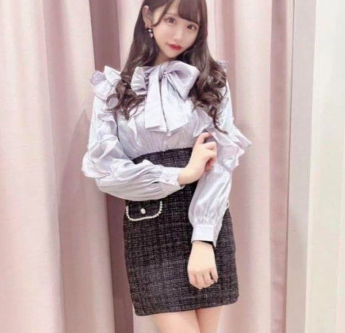 앙크루즈 트위드 원피스 양산형지뢰계스나계 상품이미지1