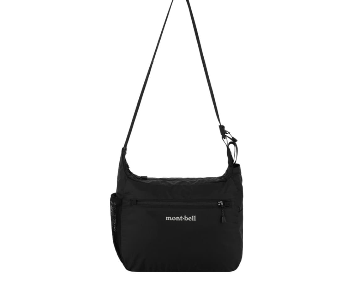 몽벨 포케터블 라이트 숄더백 스몰 블랙 상품이미지1