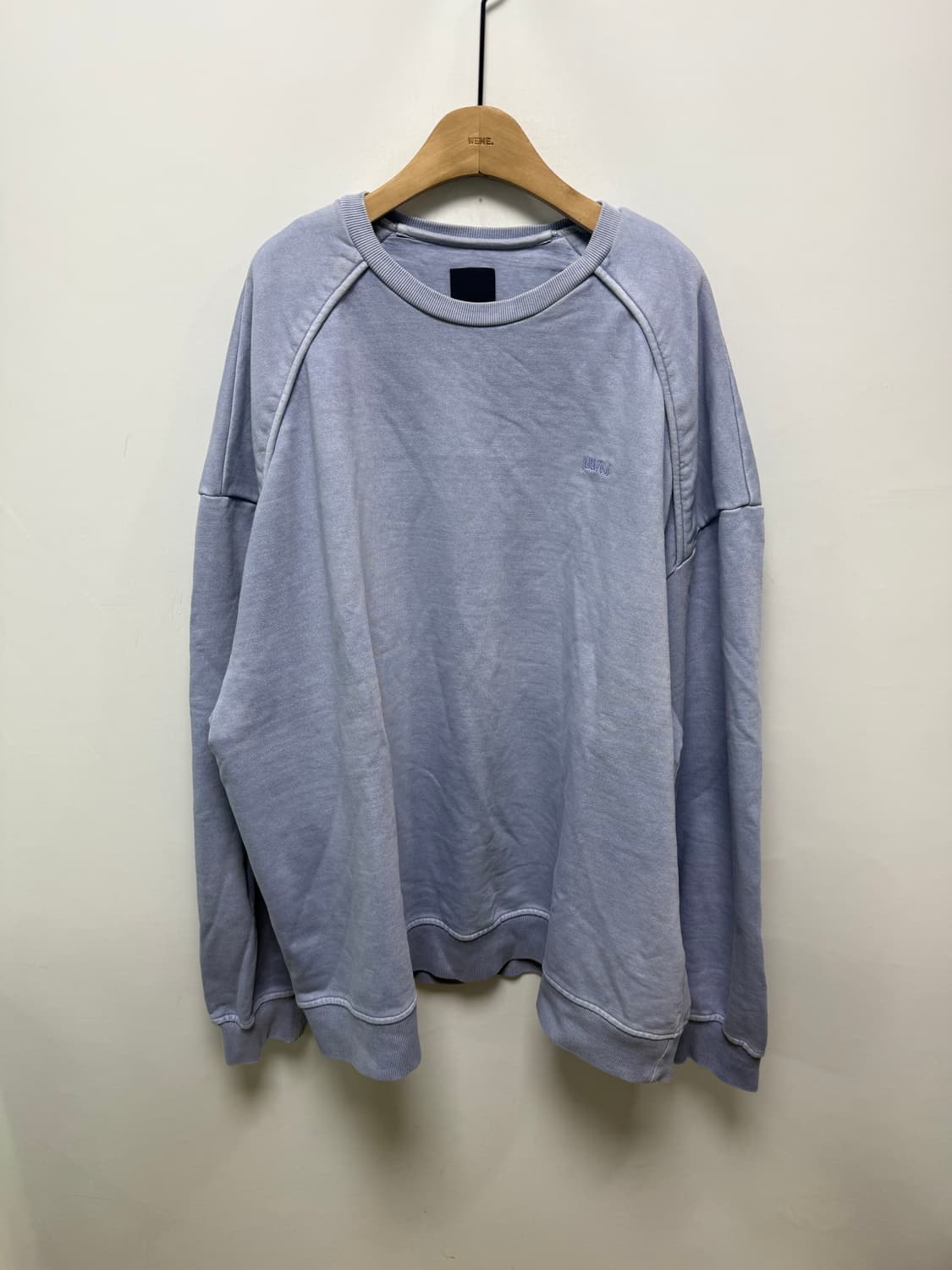 정품 준지 가먼트다잉 스웻 맨투맨 상품이미지1