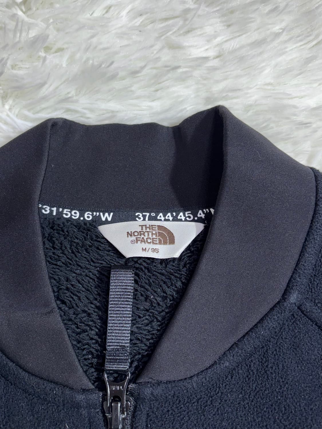 노스페이스 화이트라벨 블랙 플리스 집업  상품이미지7