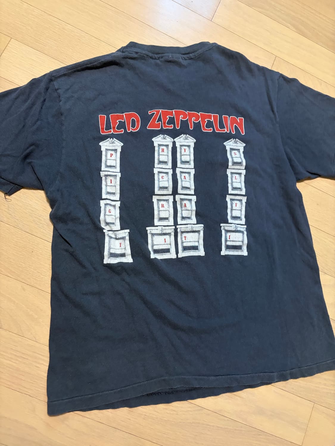 90s Led zeppelin ‘physical graffiti‘ 반팔 상품이미지8