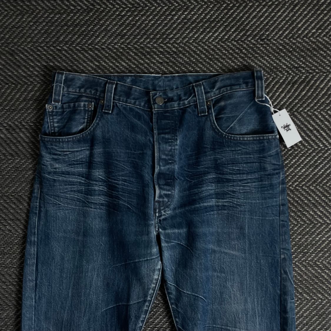 리바이스 501 워싱 데님 레귤러 팬츠o 3307 상품이미지3