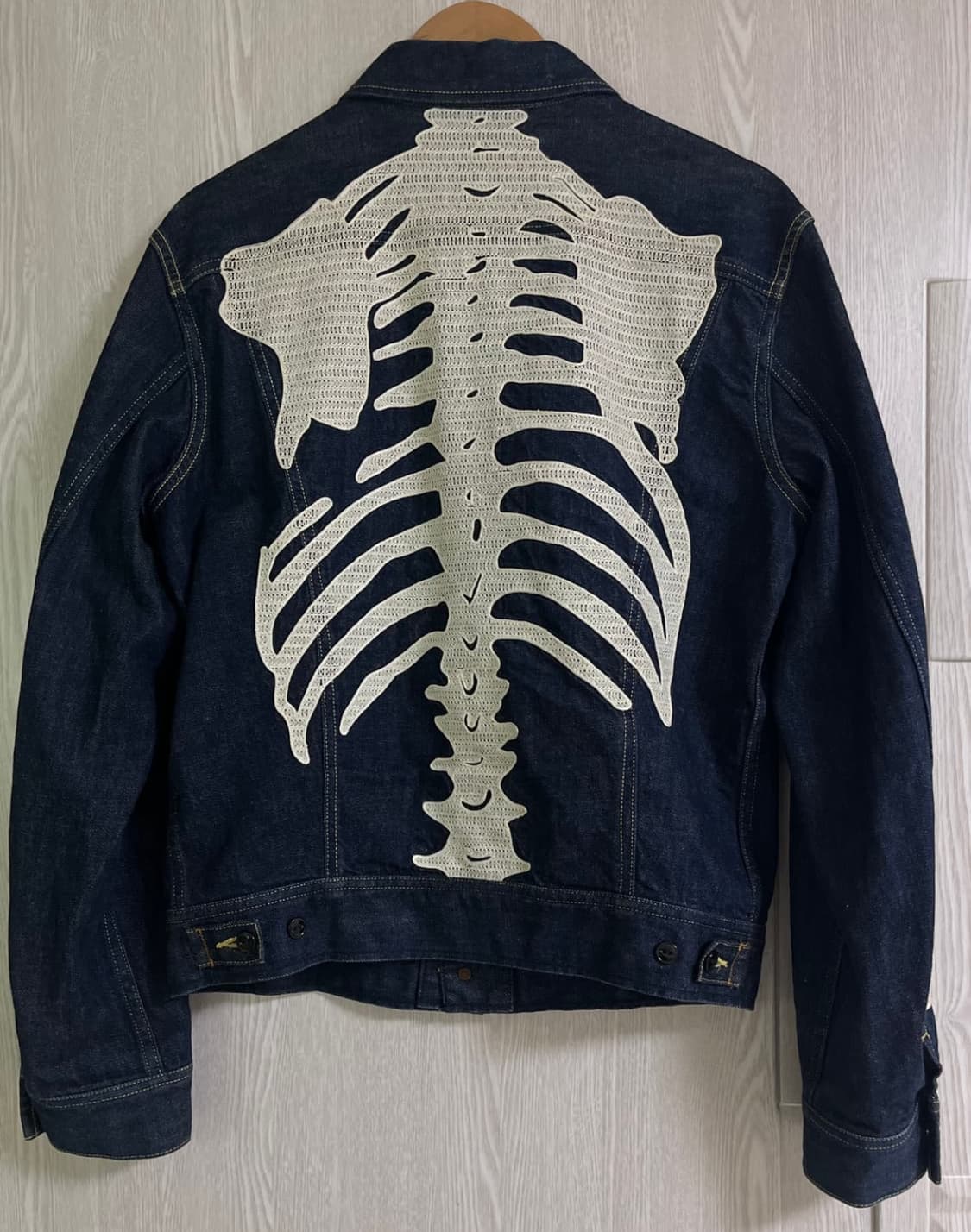 캐피탈 데님 본 자켓 인디고 상품이미지4