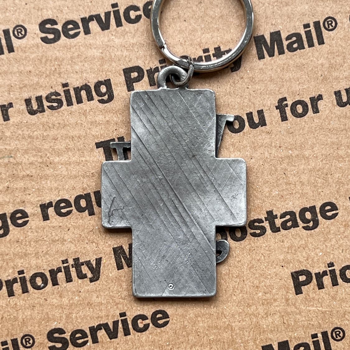90s vtg WWJD Cross Keyring 상품이미지2