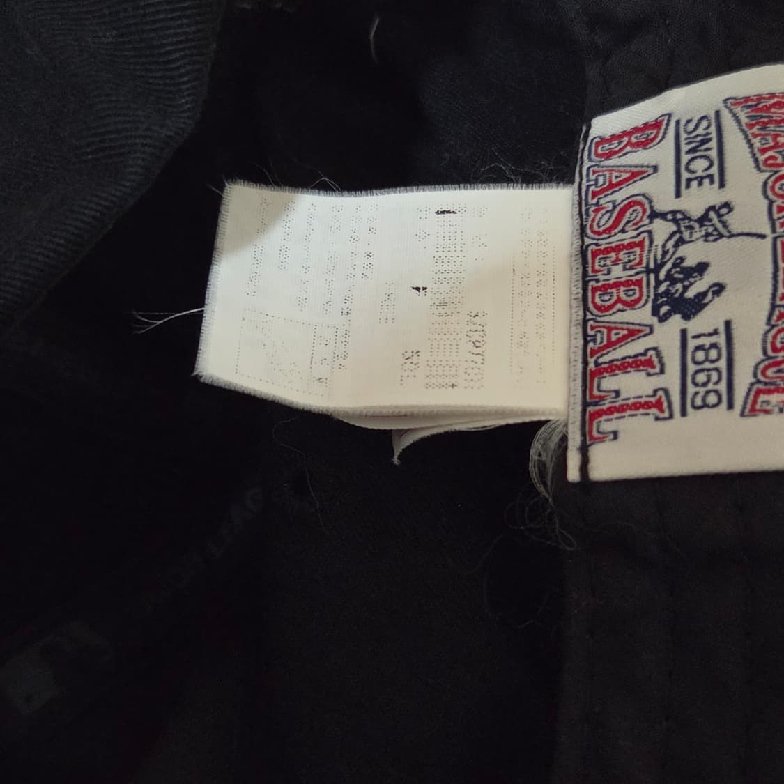 mlb la 캡모자 팝니다 블루 블랙 상품이미지4