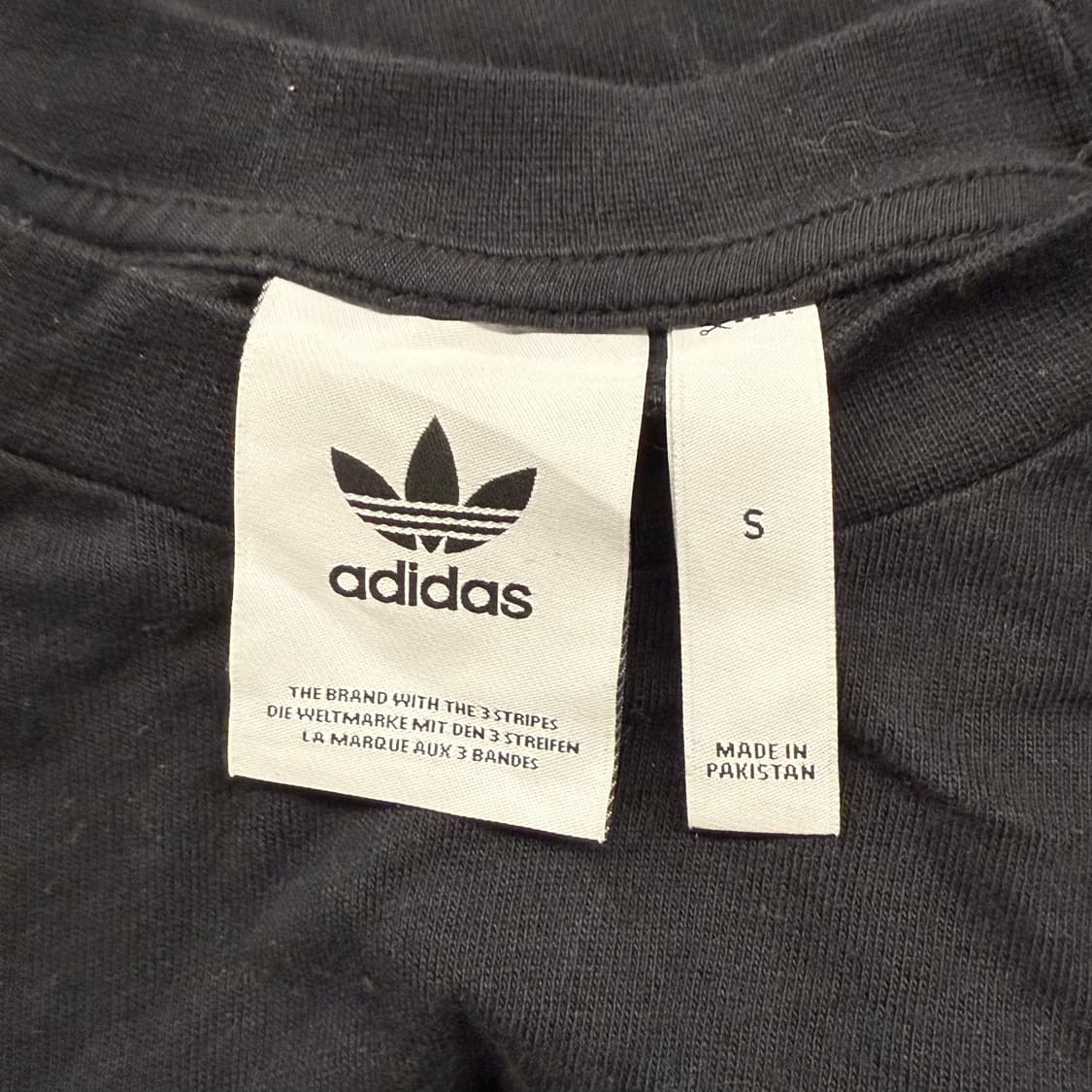 아디다스 블랙 트랙탑 롱슬리브 긴팔 티셔츠 상품이미지5