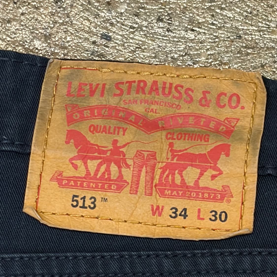 00s 미국 빈티지 리바이스 513 블랙진 청바지 상품이미지8