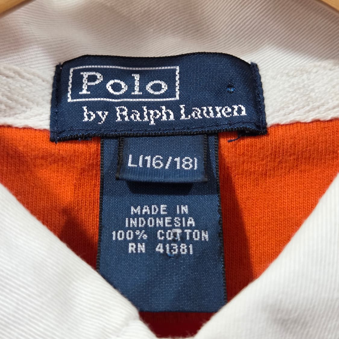 폴로랄프로렌 보이즈 럭비 롱슬리브 L/16/18 상품이미지3