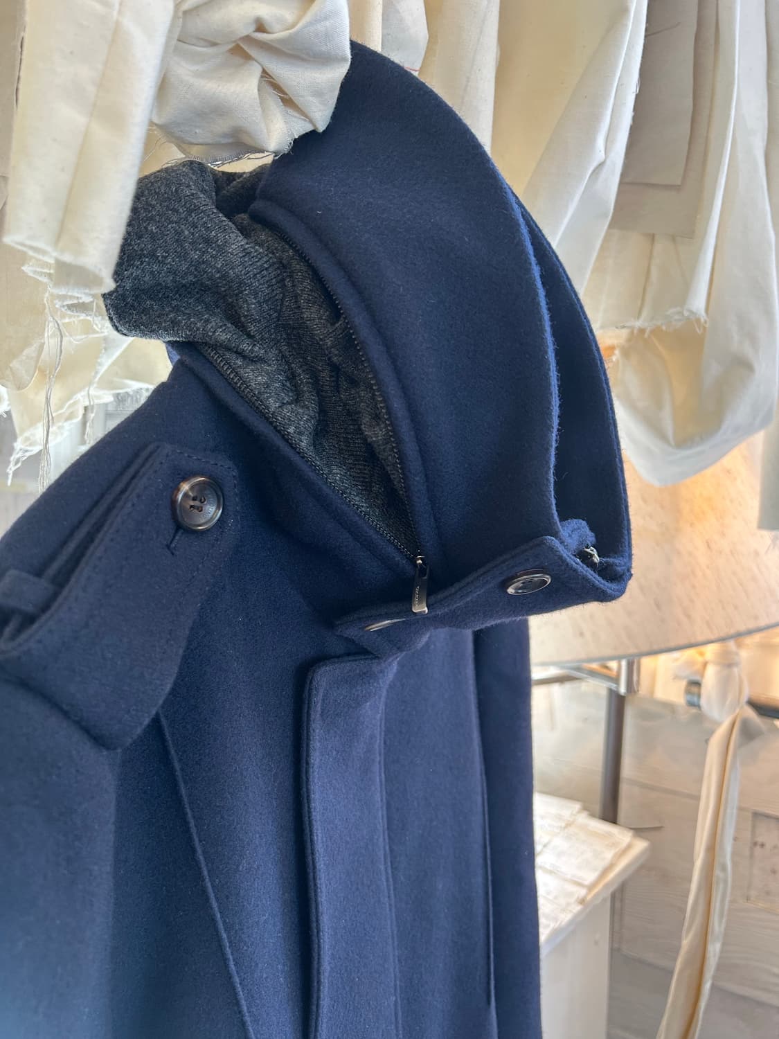 WOOYUNGMI 디테일 코트 상품이미지1