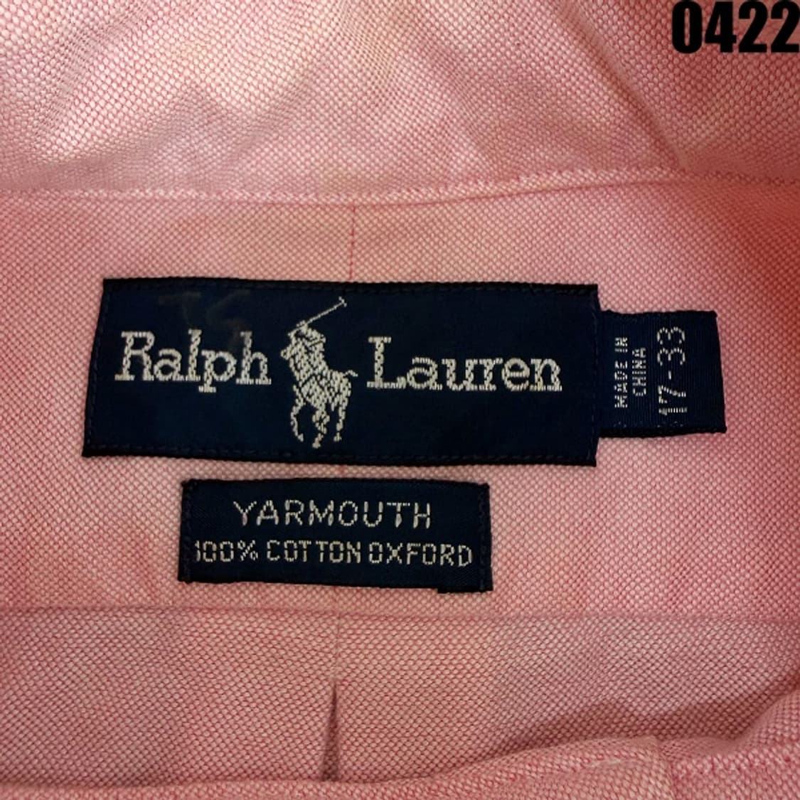 랄프로렌 YARMOUTH 라인 옥스포드 셔츠 XXL 0422 상품이미지4