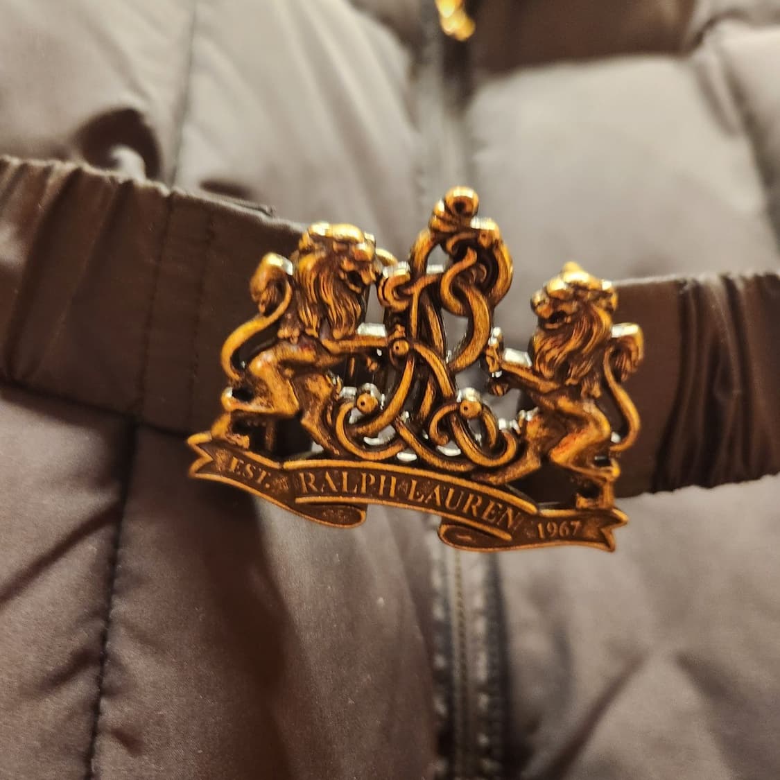 폴로랄프로렌 여성 덕다운 벨티드 패딩 S 상품이미지2