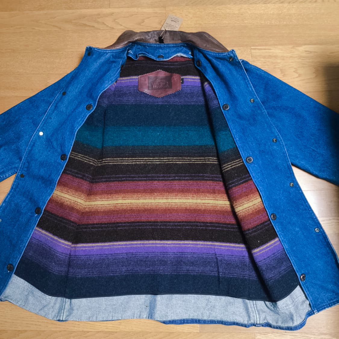 [Made in USA] WoolRich 울리치 데님 헌팅 초어 자켓 상품이미지3