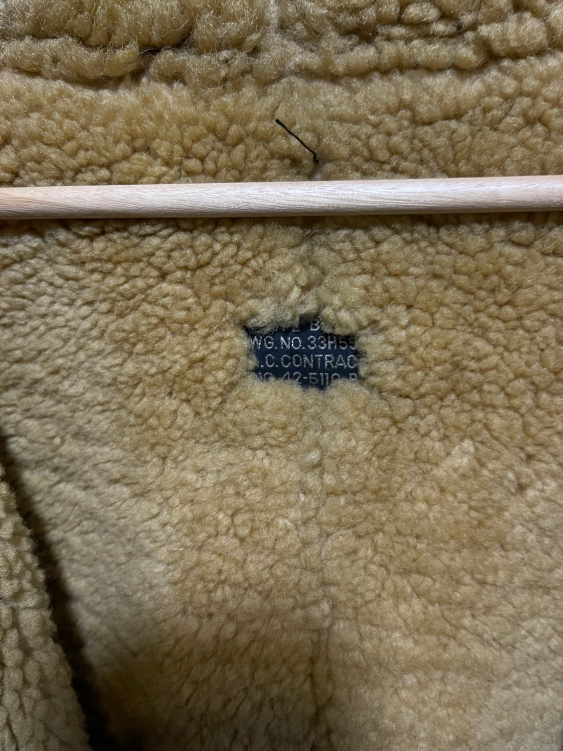 Lawrence B-3 무스탕 자켓 상품이미지2