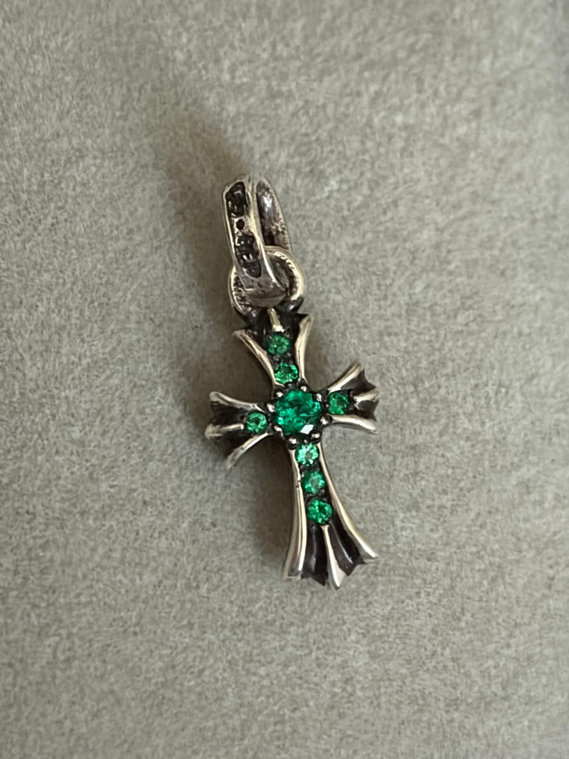 크롬하츠 베이비펫 에메랄드 펜던트 상품이미지2