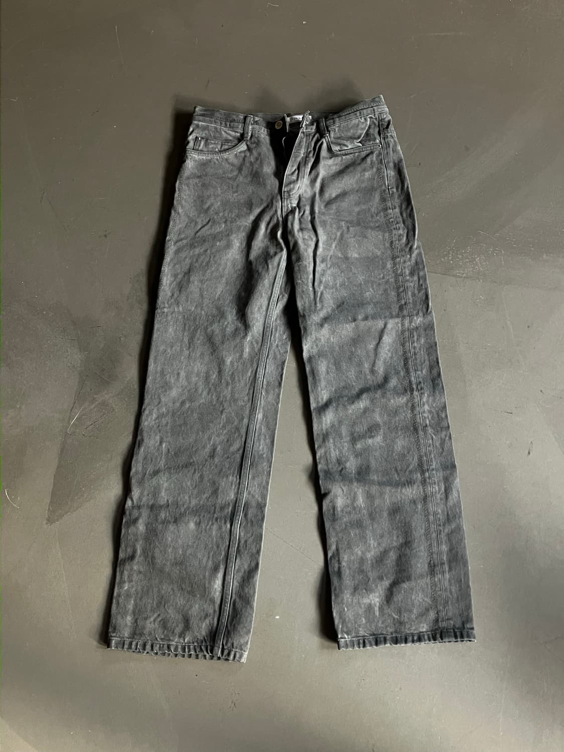 17end 워시드 블랙 데님 팬츠 30-31 상품이미지1