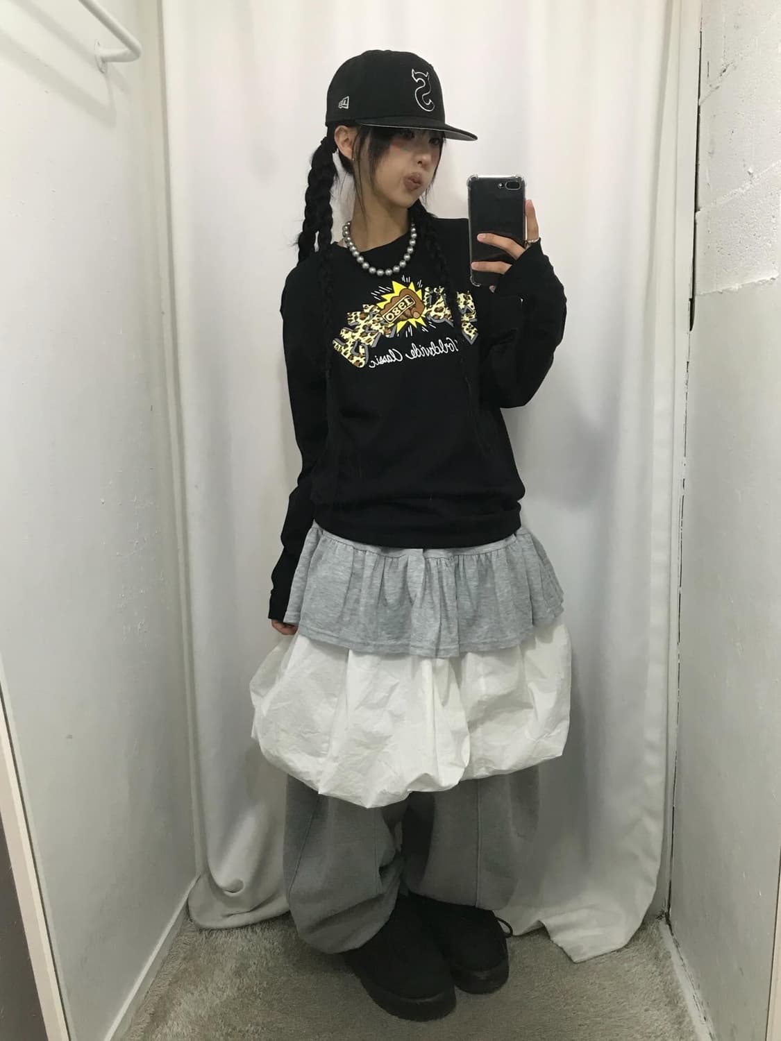 Stussy Leopard Logo L/S 상품이미지5