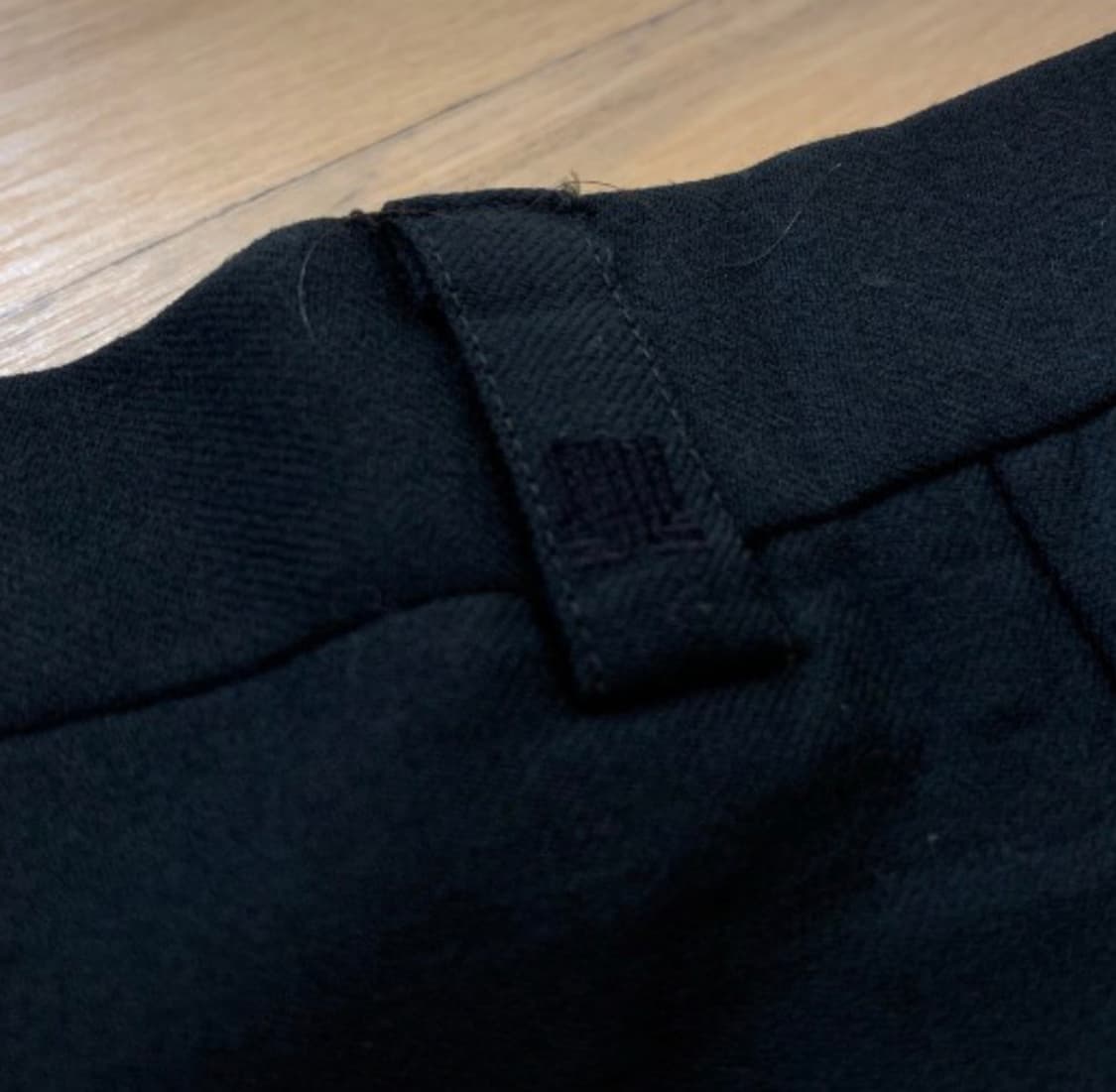 LANVIN 랑방 다크그린 와이드 슬 상품이미지4