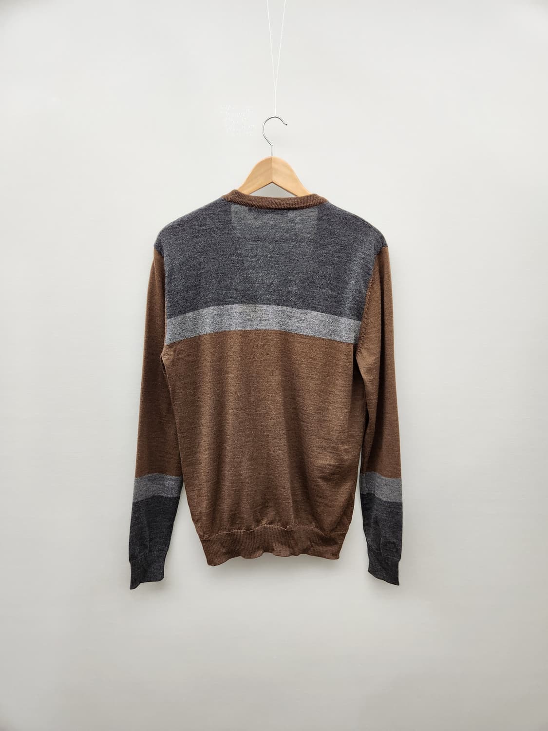 시리즈 에피그램 브라운 니트 가디건 울100% 상품이미지5