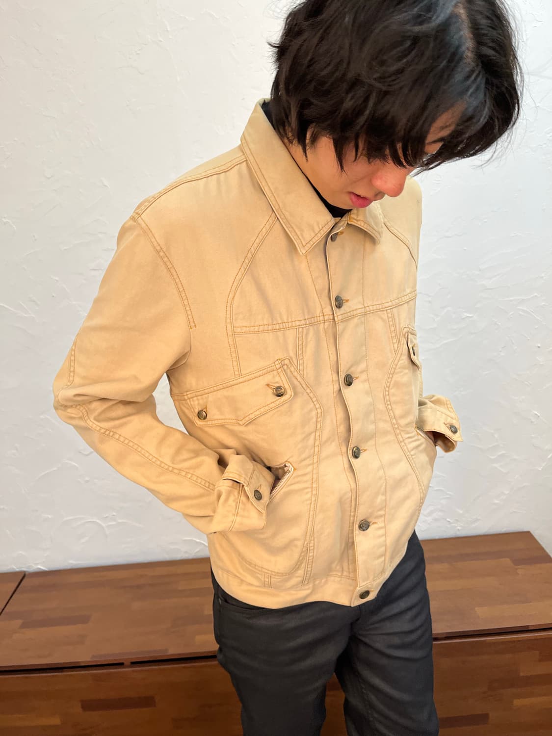 저스트카발리 웨스턴 디테일 코튼 재킷 상품이미지8