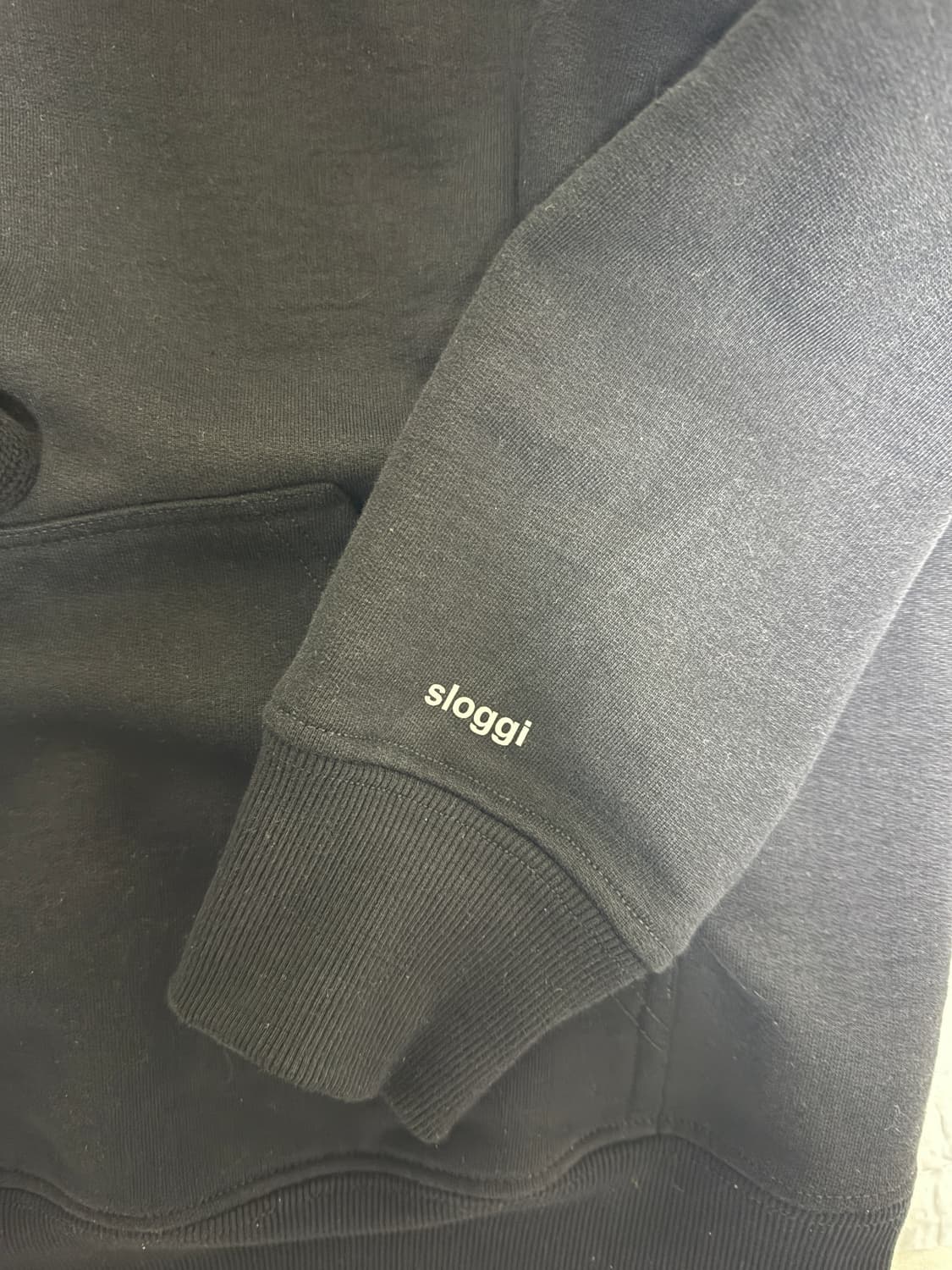 [S] 032c x sloggi 후드 블랙 상품이미지5