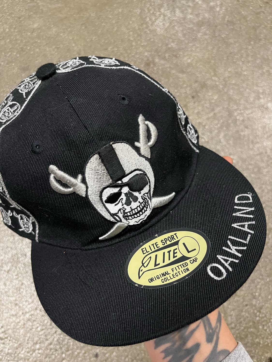 빈티지 NFL 레이더스 스냅백 상품이미지2