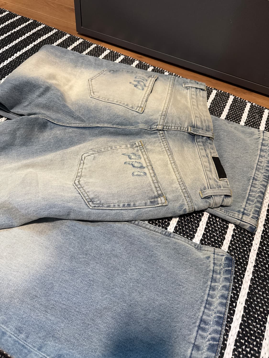 NeverSeezMADEMYDAY 부츠컷팬츠 상품이미지5