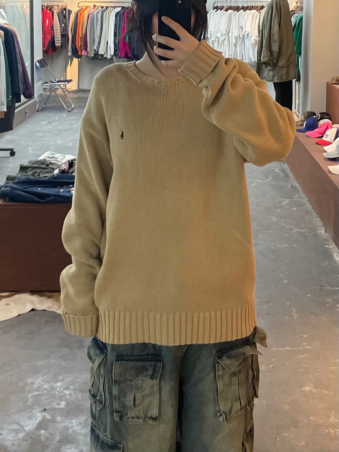 폴로랄프로렌 베이직 코튼 니트 스웨터 H2090 상품이미지1