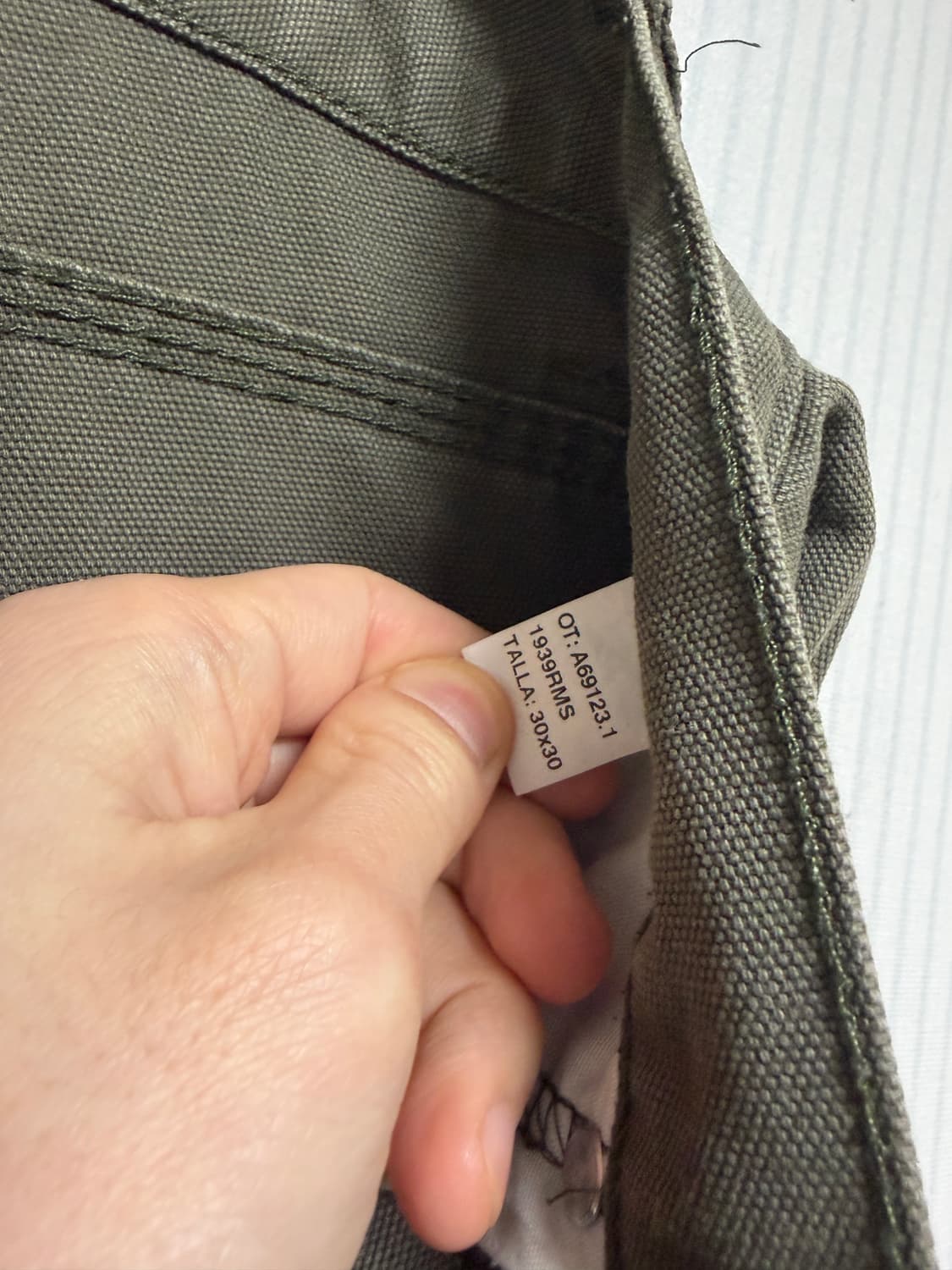 빈티지 디키즈 1939 카펜터 올리브 상품이미지6