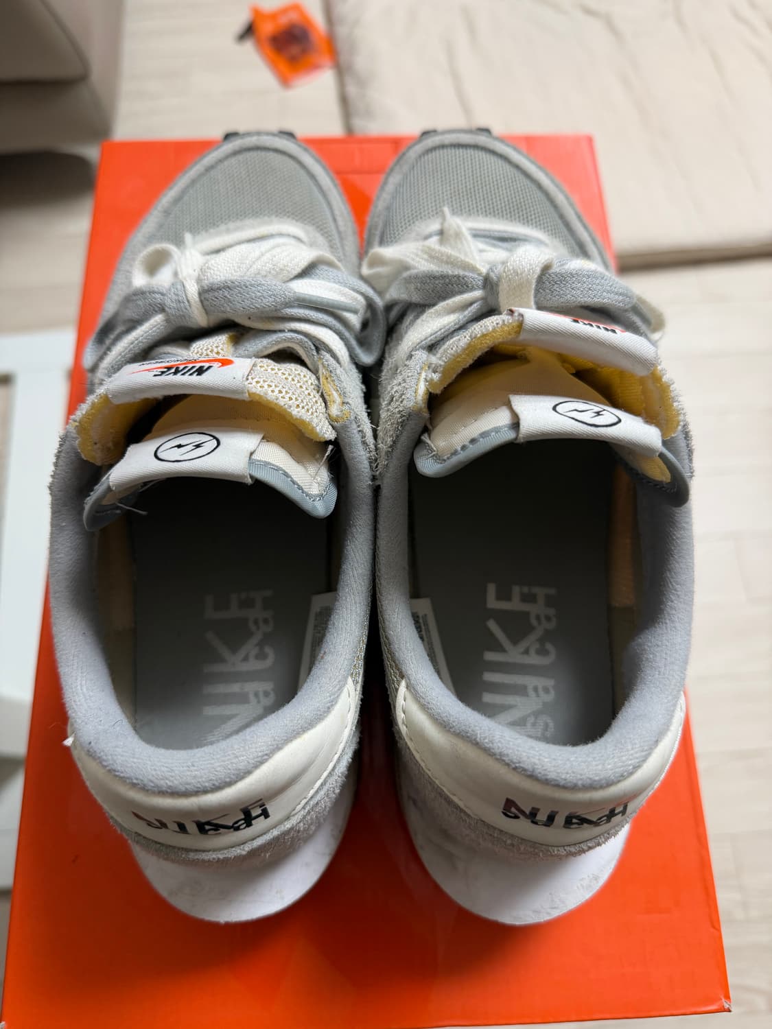 [275] 나이키x사카이x프라그먼트 LD와플 라이트 스모크 그레이 상품이미지2