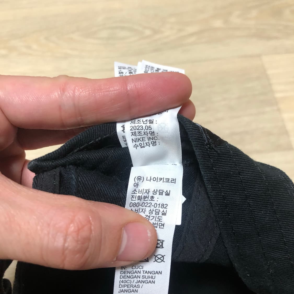 (M/L) 나이키 NIKE 클럽캡 트리플 블랙 나이키 모자 상품이미지7