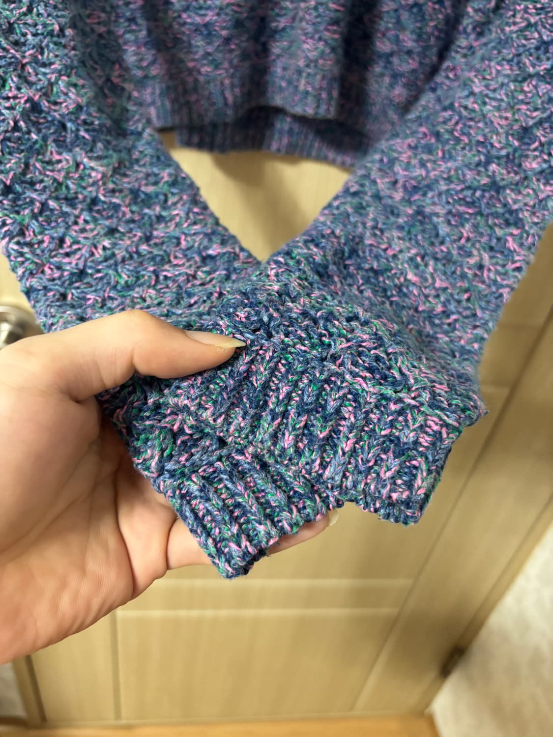 90s 아베크롬비 니트 스웨터 멀티컬러 상품이미지7