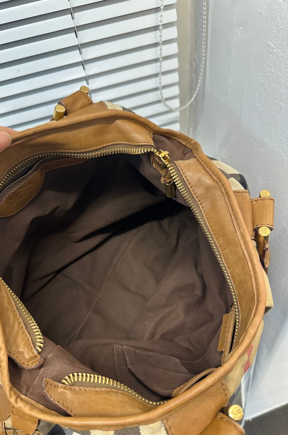 정품)버버리 2way 숄더백  상품이미지9