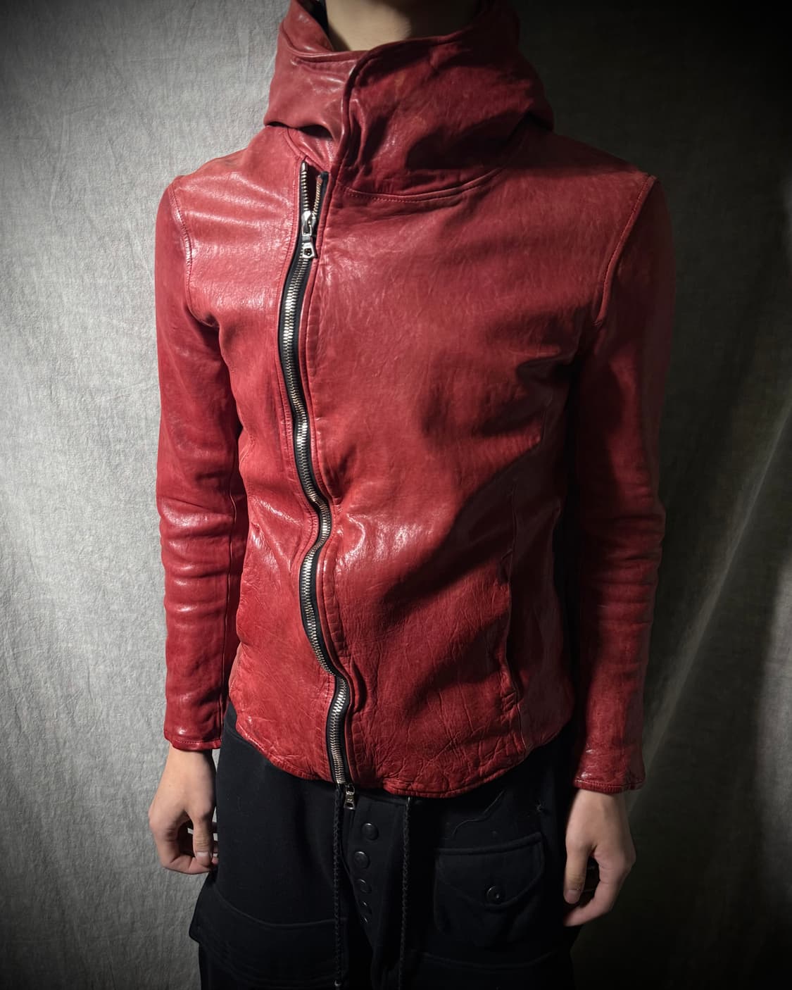 ISAMU KATAYAMA BACKLASH Leather Jacket 상품이미지3