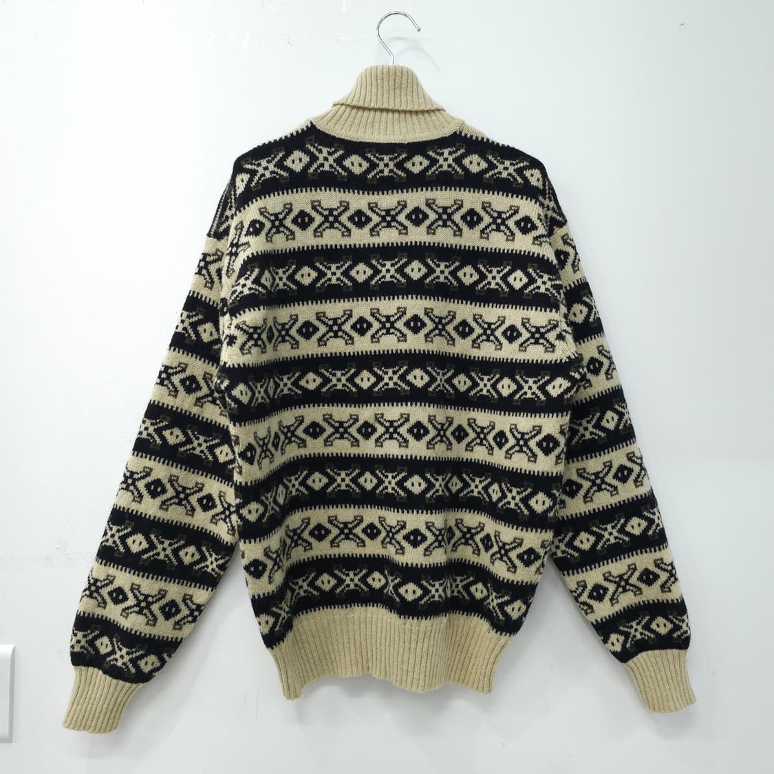 모 100% 노르딕 터틀넥 니트 상품이미지7