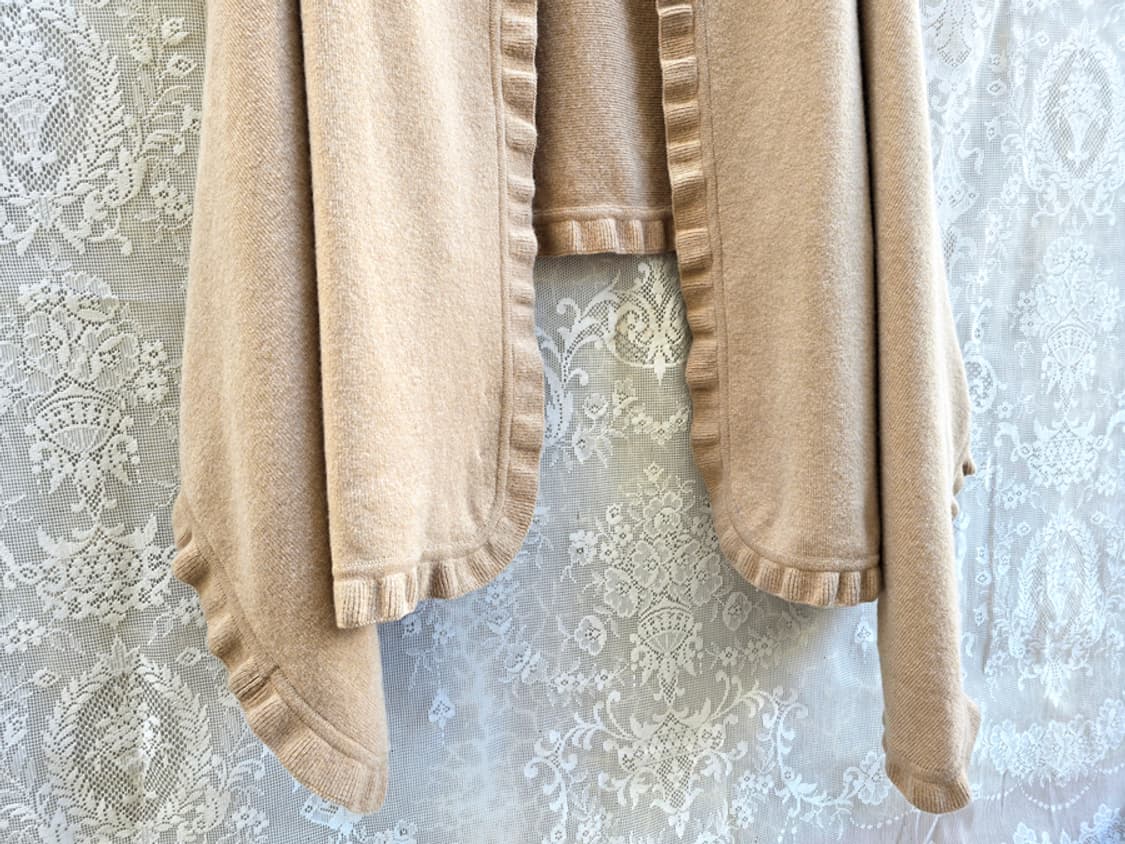 80-90s 영국 버크사 레이스 숄 상품이미지3