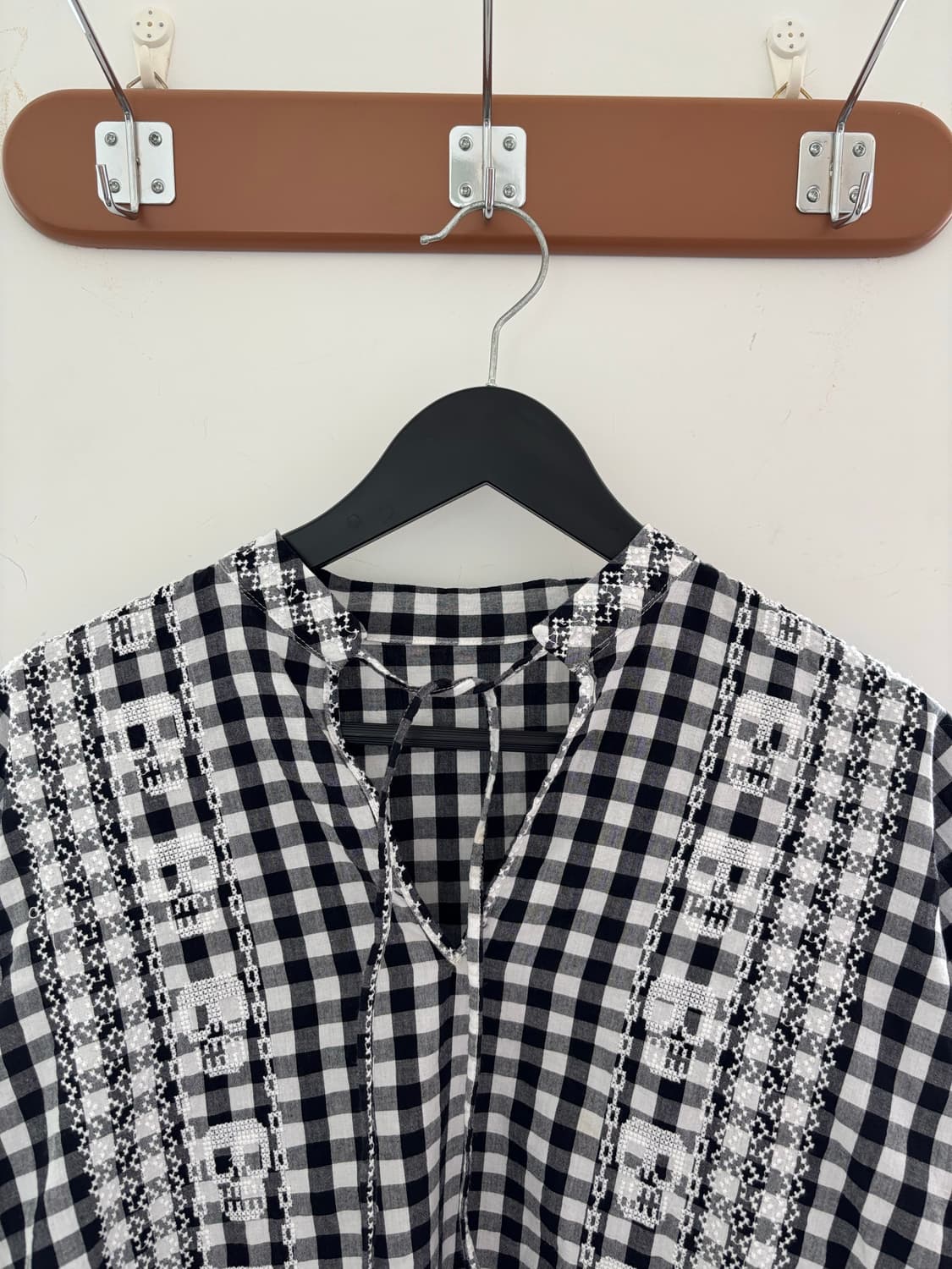 히스테릭글래머 skull embroidery 블라우스 상품이미지5