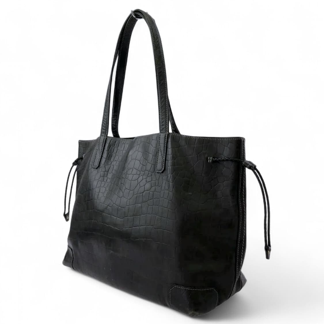 아니아리 aniary 말가죽 크로크 형압 토트백 포터 스타일 상품이미지4